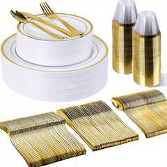175pcs Christmas Halloween Cutlery Set Party Decor Holiday Decor Wedding Decor