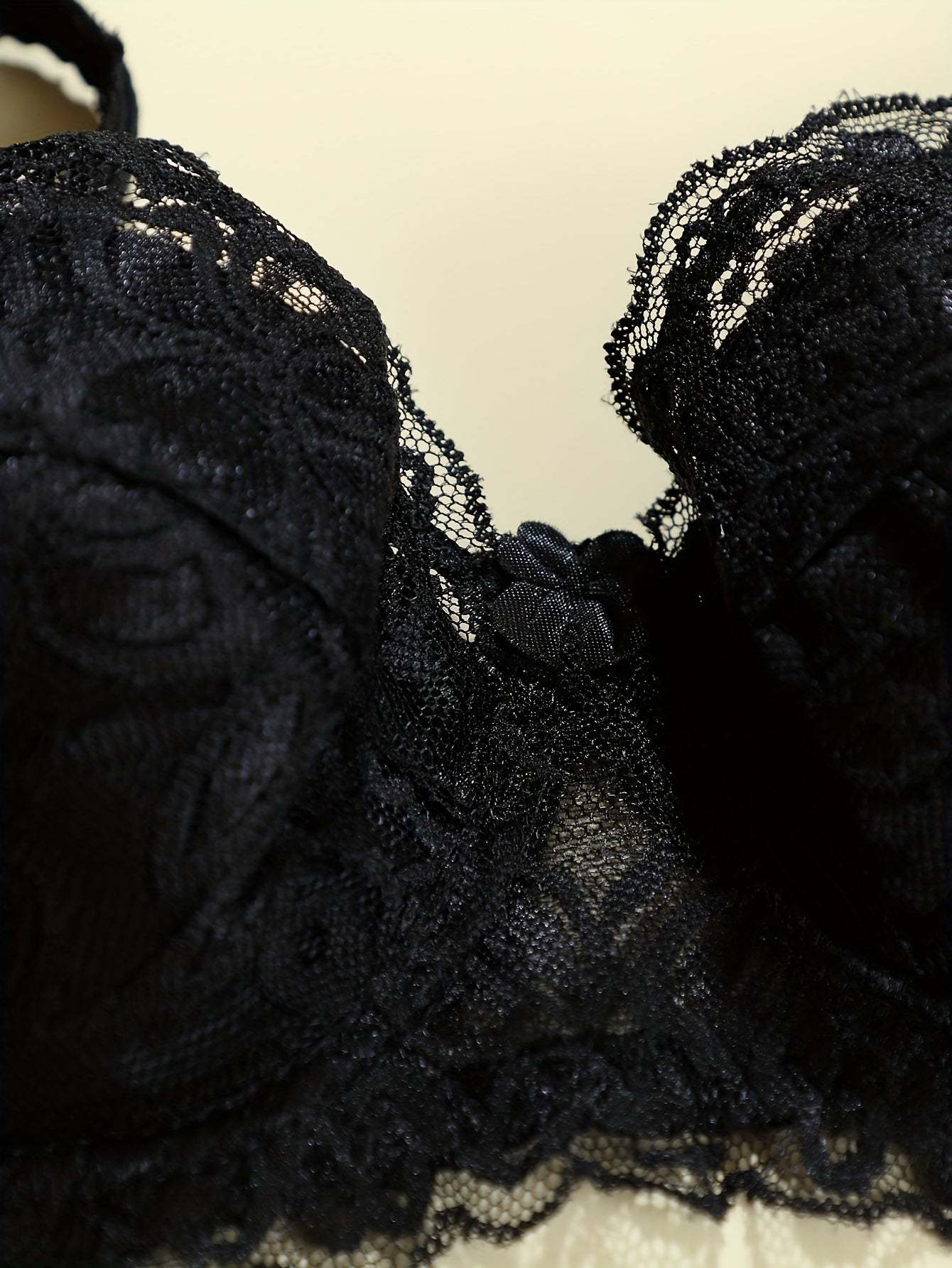2pcs Lace Push Up Bras Comfy & Breathable Women's Lingerie