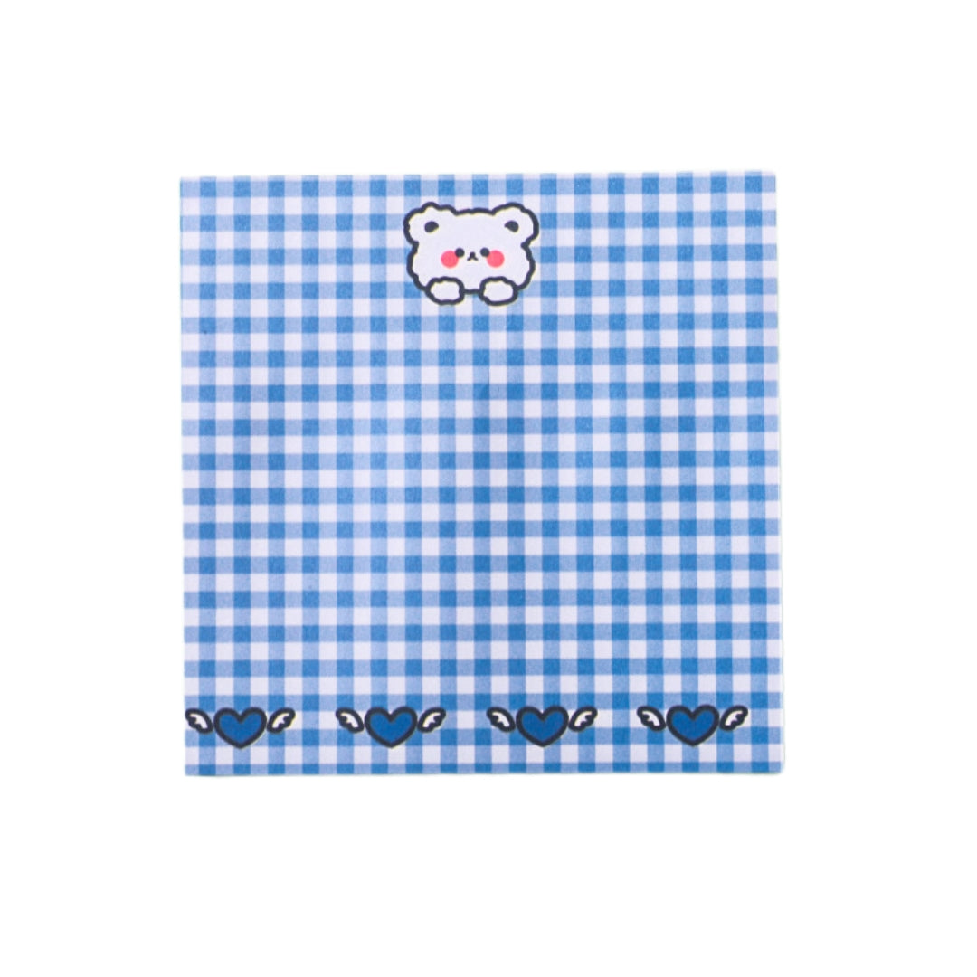 1pc Bear Sticky Notes 80sheets Heart Post Message Tearable Note
