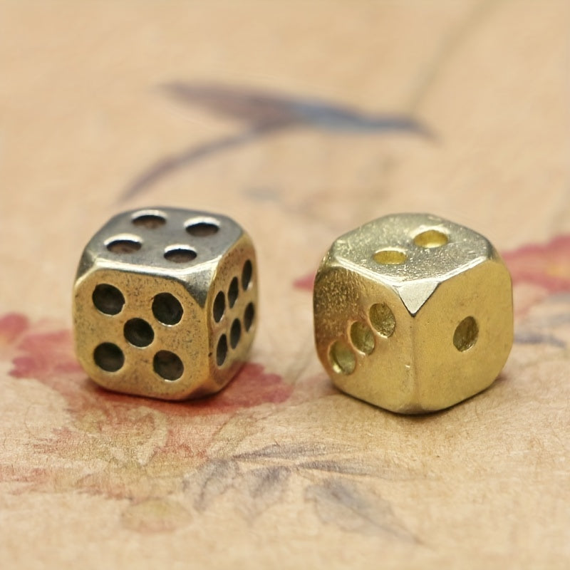 Solid Copper Dice for Bar Nightclub Play