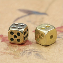 Solid Copper Dice for Bar Nightclub Play