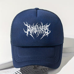 Thorns Print Baseball Cap Men's Summer Sunshade Trucker Cap