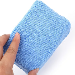 4pcs Microfiber Applicator Pads 7 62 12 Microfiber Sponge Car Wash Pads