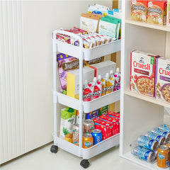 Clamp Seam Shelf Kitchen Seasoning Refrigerator Gap Organizer