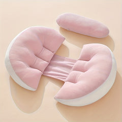 Adjustable H-Shaped Maternity Support Cushion for Expectant Mothers