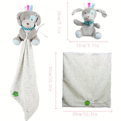 Soft Elephant Pacifier Doll for Newborns