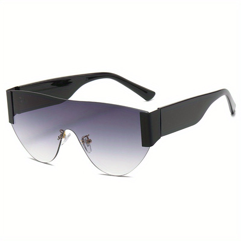 Y2K Gradient Rimless Sunglasses UV400