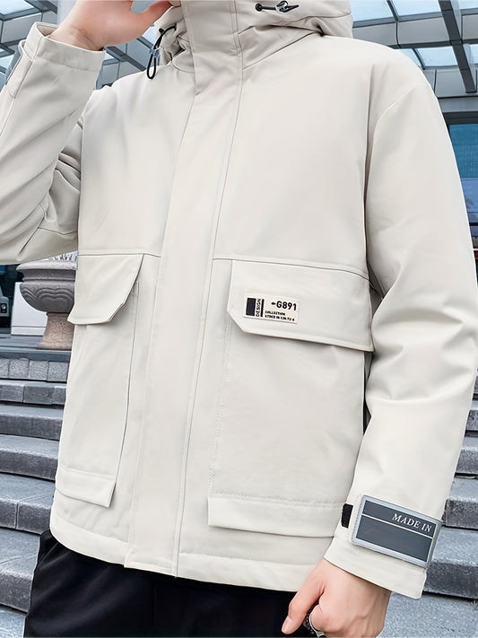 Men's Hooded Cotton Jacket