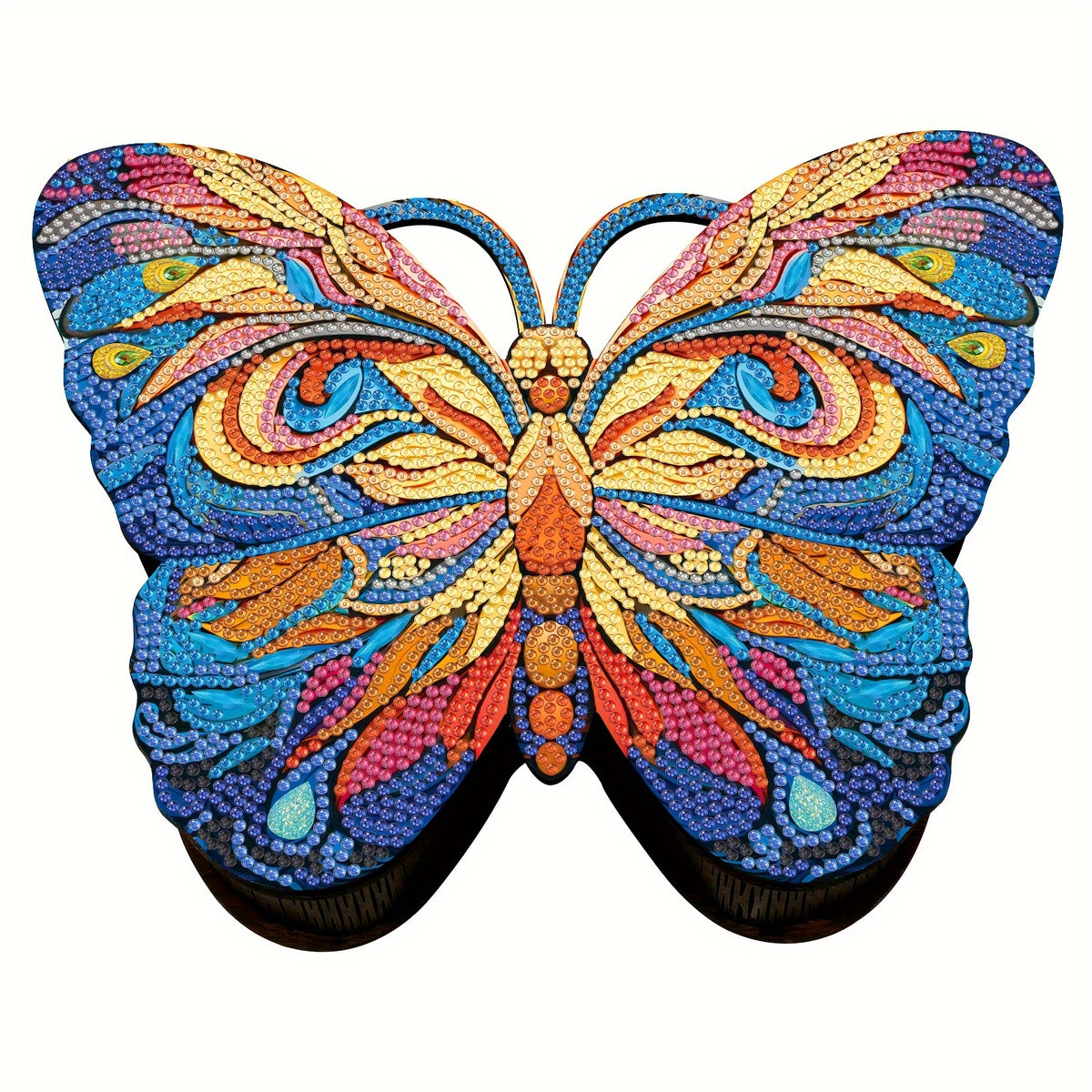 Butterfly Shape Wooden Box Retro Cosmetics Storage Box