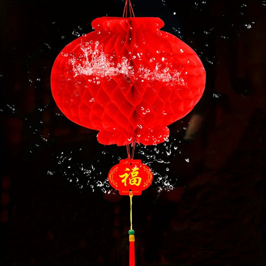 10pcs Honeycomb Small Lantern Wedding Arrangement Outdoor Waterproof Lantern