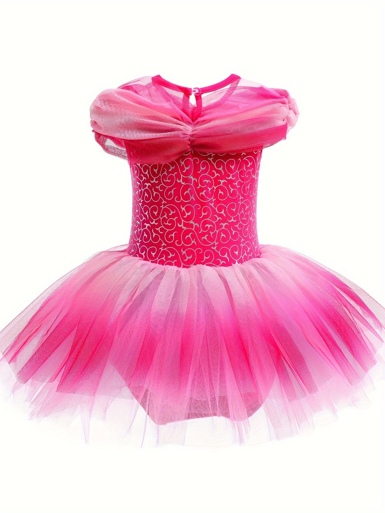 Girls Cotton Ballet Tutu Leotard Gymnastics Dress