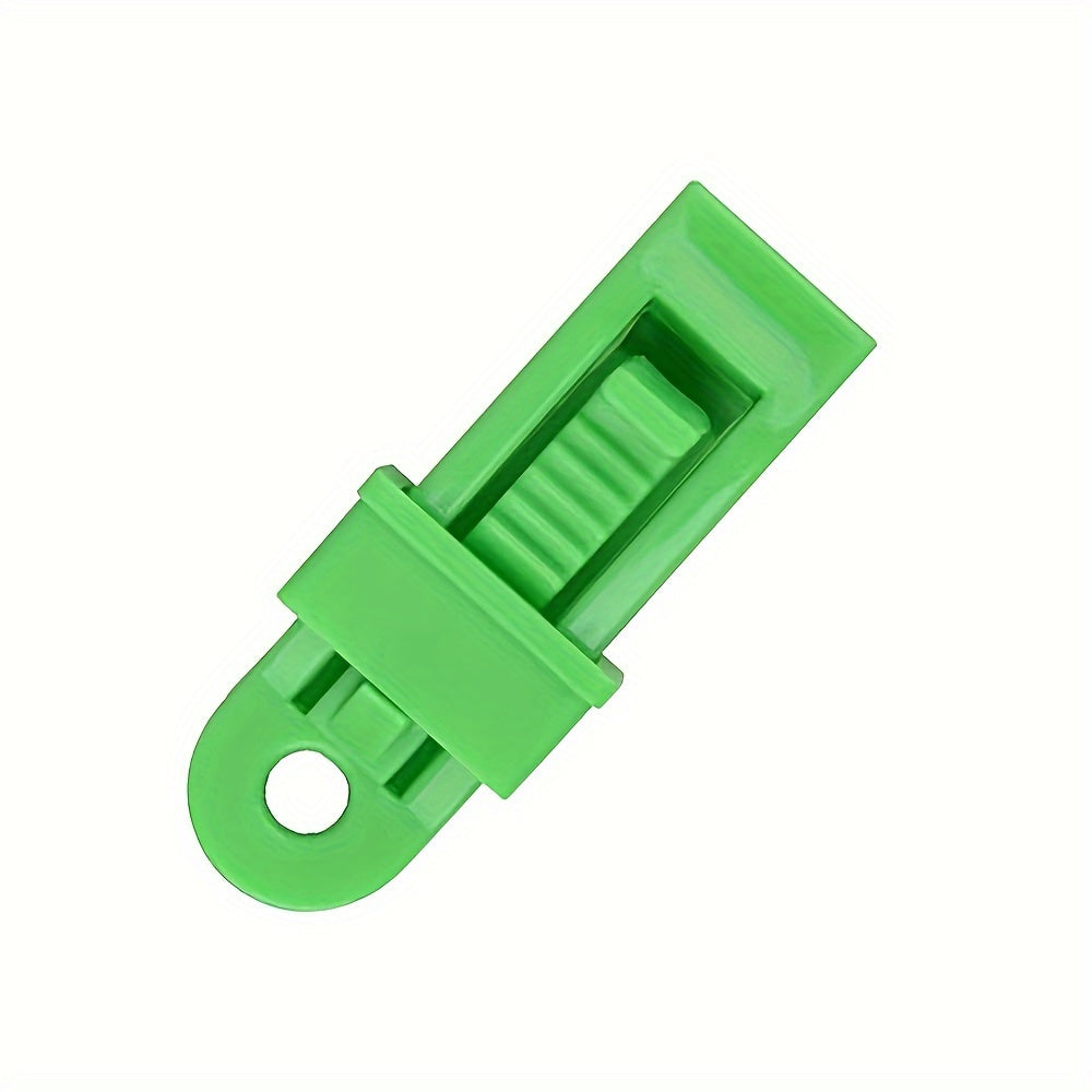 3pcs Plastic Tent Clips Awning Windproof Rope Fixed Clips Canopy Tarp Fixed Clip