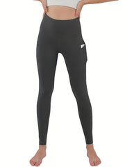 3 Pack Women's Sports Leggings with Pockets High Waisted Yoga Pants