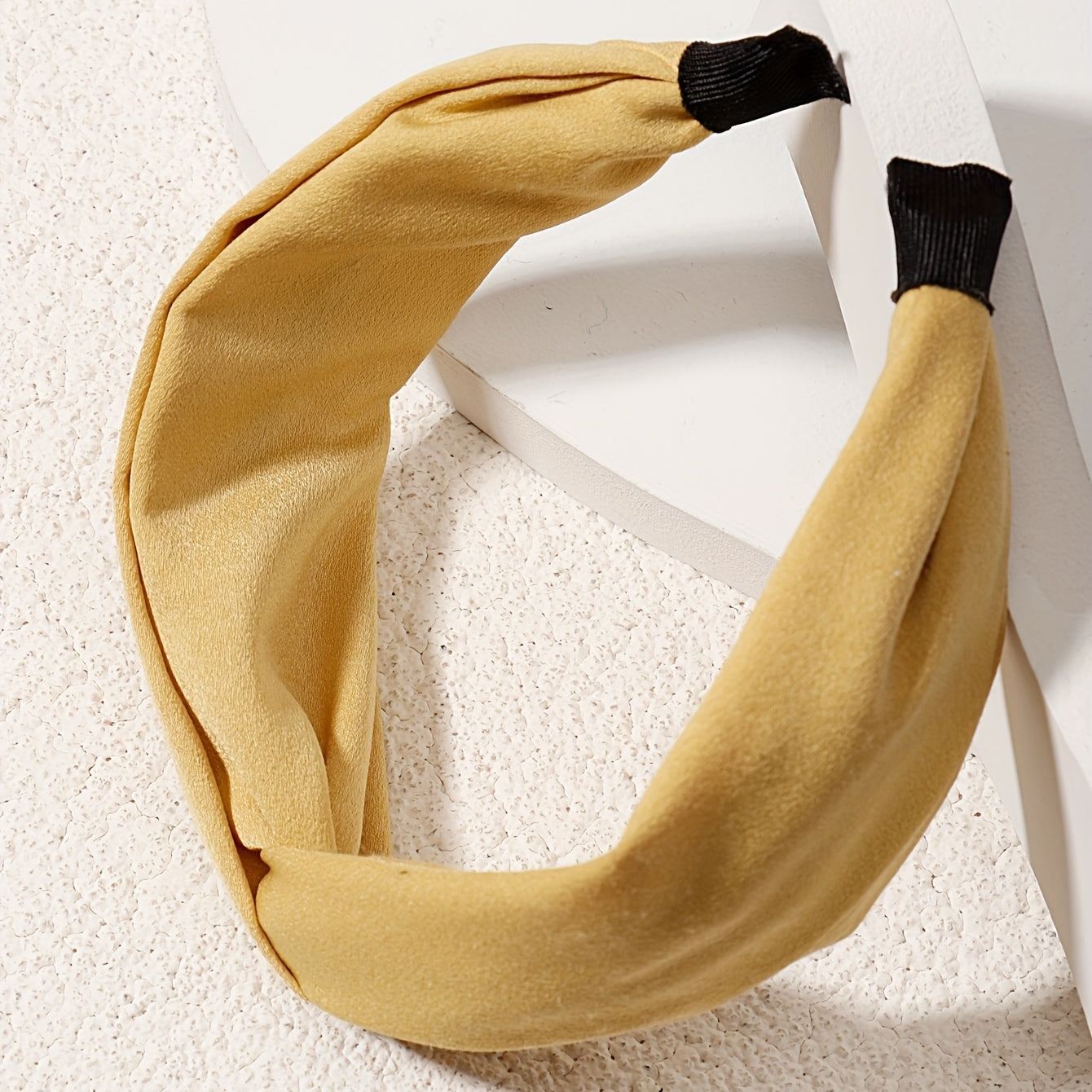 Wide Headband Solid Head Hoop Hair Accessories Soft Headdress