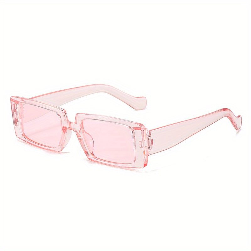 Retro Square Sunglasses UV400 Sun Shades for Beach Vacation