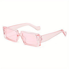 Retro Square Sunglasses UV400 Sun Shades for Beach Vacation