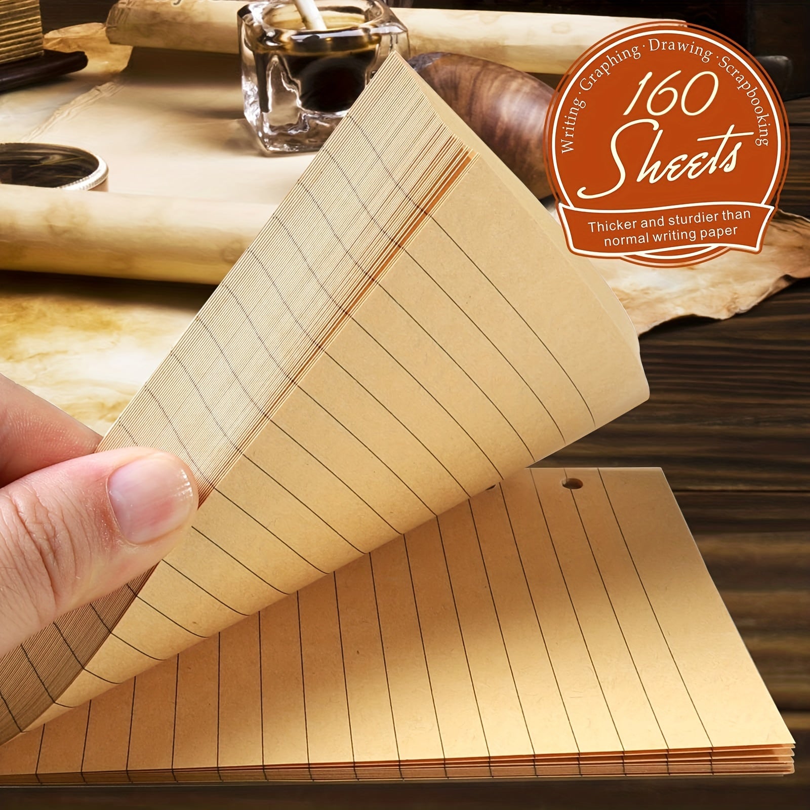 A5 Binder Refill Paper College Ruled Notebook Inserts