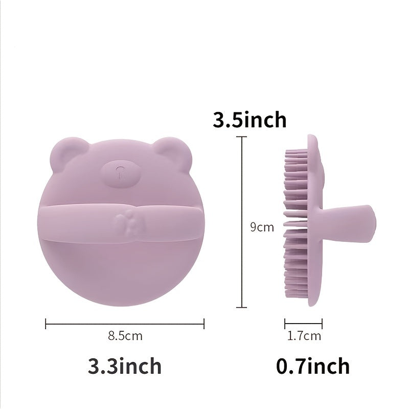 SkinSoother Baby Bath Silicone Brush - Gentle Exfoliation & Massage