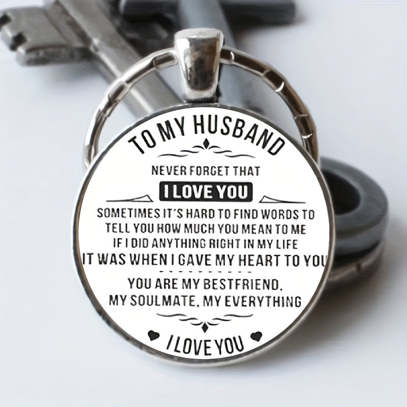 Men's Vintage Love Letter Keychain