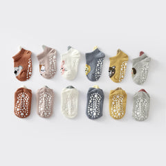 6pcs Adorable Cartoon Socks for Kids