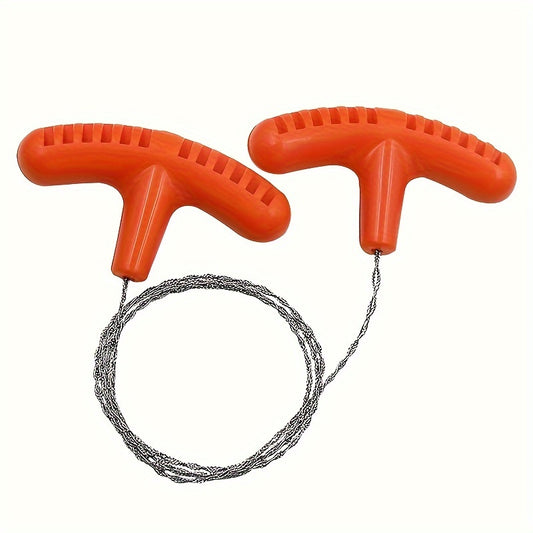 Stainless Steel Wire Saw Mini Pocket Saw Camping Survival Equipment