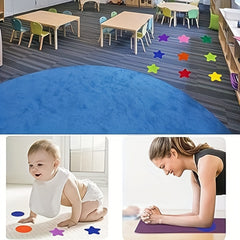30pcs 10 Carpet Markers 6 Colors Star Carpet Markers For Teachers Preschool