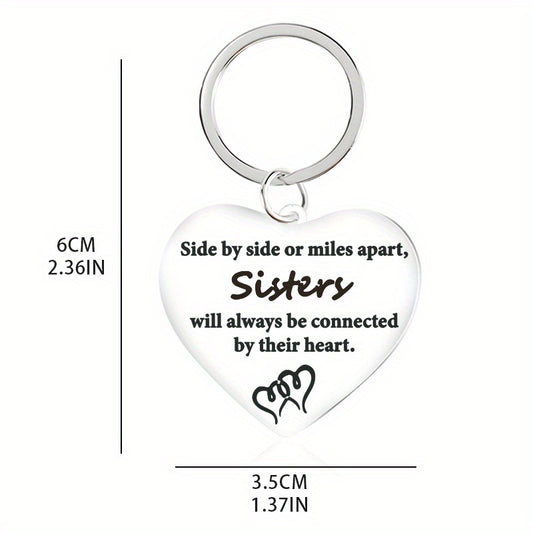 Custom Engraved Keychain for Girls - Unique Gift for Girlfriends