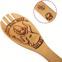 5pcs Halloween Wooden Kitchen Utensils Set Horror Cooking Tools