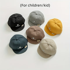 Embroidered Sun Protection Baseball Cap for Kids