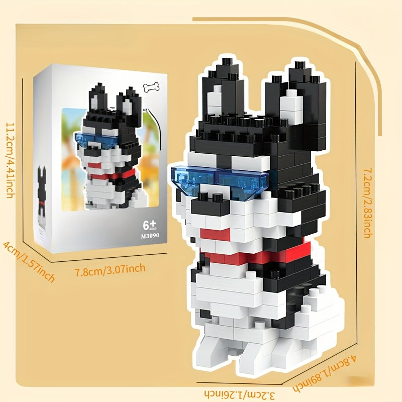Micro Particle Building Block Sets Puppy Series Toy Ornaments