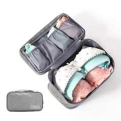 Portable Travel Underwear Storage Bag Toiletry Organizer