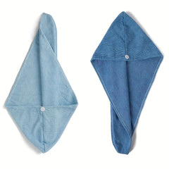 Microfiber Hair Towel Cap Absorbent Hair Towel Wrap Fast Drying Hair Wraps Women