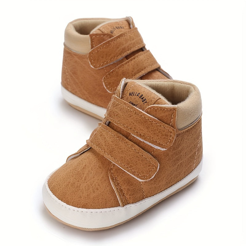 Vintage Comfortable Sneakers For Baby Boys Lightweight Non Slip Shoes