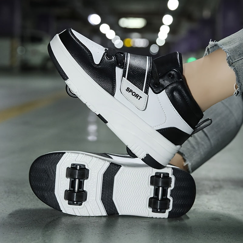 Chunky Skate Shoes Retractable Removable Playable
