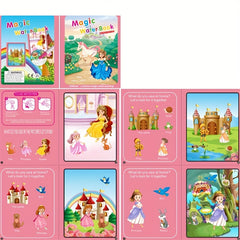 Reusable Water Painting Book for Kids - Fun and Educational Gift
