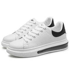 Men's Elevator Shoes Breathable Lace Up Sneakers