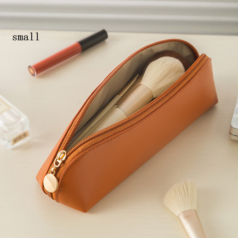 Large Capacity Waterproof PU Leather Travel Cosmetic Bag