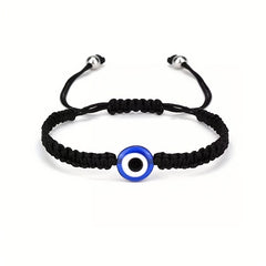 Evil Eye Charm Red Rope Adjustable Bracelet Unisex Hand Decoration
