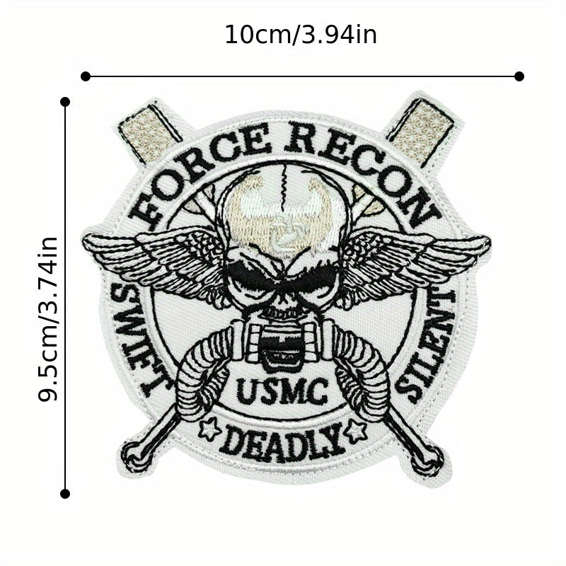 Men's Seal Team Six Arm Patch Magic Sticker Military Fan Pack