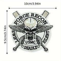 Men's Seal Team Six Arm Patch Magic Sticker Military Fan Pack