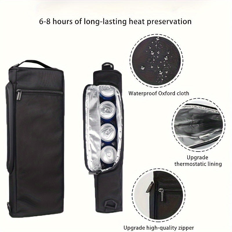 Golf Cooler Bag Soft Cooler Insulated Beer Cooler Holds 6 Pack of Cans