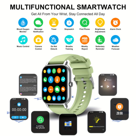 P66 Smart Watch Call 100 Sport Modes Sleep Monitor Pedometer