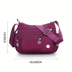 Women's Nylon Crossbody Bag Outdoor Travel Shoulder Bag