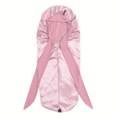Bowknot Satin Bonnet Long Hair Bonnets Comfortable Night Cap