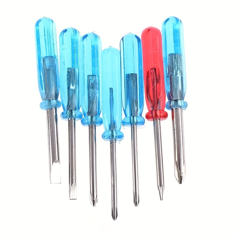 7pcs Set Mini Small Cross Screwdriver Repair Tool 45mm 1.77in 3mm