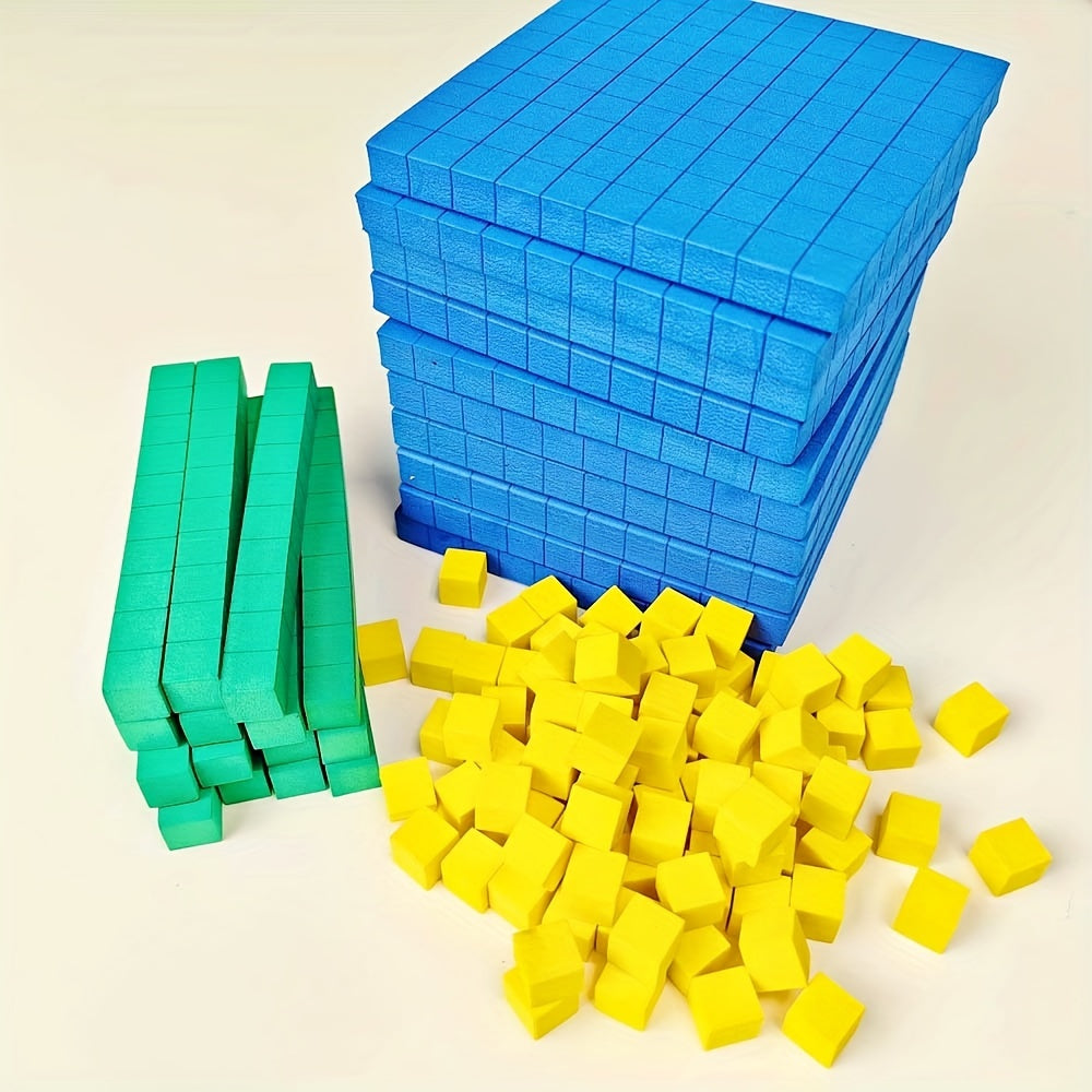130 Pcs Foam Base Ten Blocks Math Manipulatives K 3 Counting Math Halloween