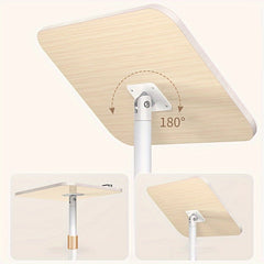 Floor standing Book Stand Standing Lift Reading Bookshelf Desktop Support Rod