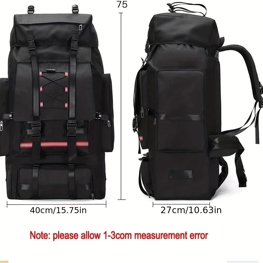 130L Waterproof Tactical Backpack for Camping, Hiking, Climbing
