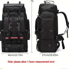 130L Waterproof Tactical Backpack for Camping, Hiking, Climbing