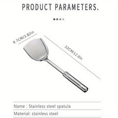1pc Kitchen Steel Shovel Stainless Steel Spatula Cooking Tool
